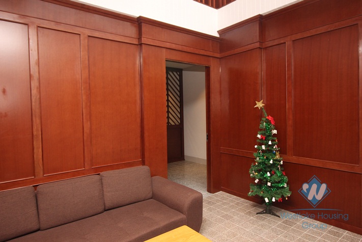 A beautiful 1 bedroom apartment with little balcony for rent on Ngoc Thuy, Long Bien