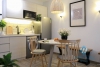 Modern decor and furnished 2 bedroom apartment for rent in Dong Da, Hanoi