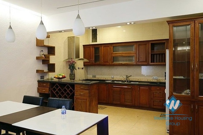 A big 4 bedroom house for rent in Ba dinh, Ha noi