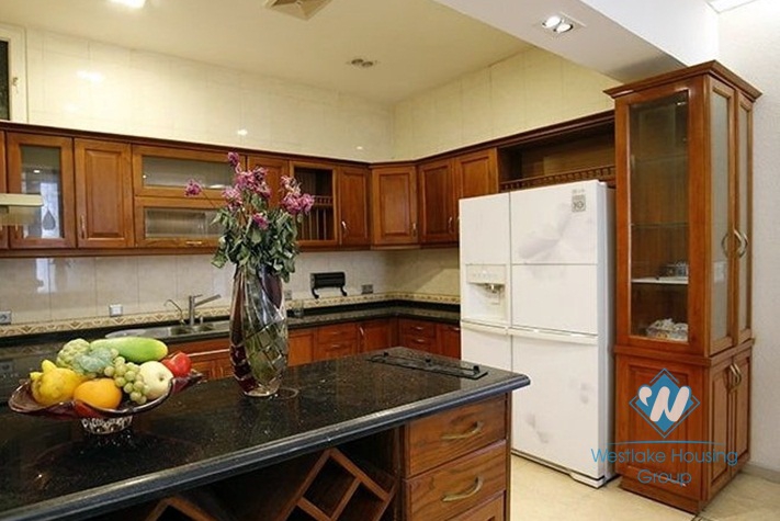 A big 4 bedroom house for rent in Ba dinh, Ha noi