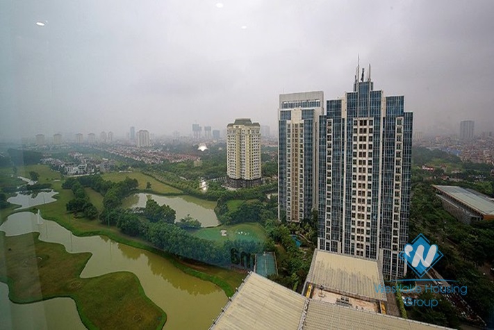 A furnished and elegant 3 bedroom apartment for rent in Ciputra, Tay Ho