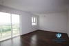A bright and unfurinshed apartment on high floor for rent in Ciputra Compound