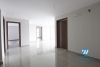 A bright and unfurinshed apartment on high floor for rent in Ciputra Compound