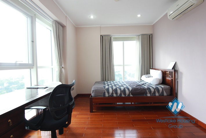 A beautiful and classic 3 bedroom apartment for rent in Ciputra L Tower