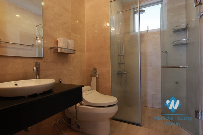 A beautiful and classic 3 bedroom apartment for rent in Ciputra L Tower