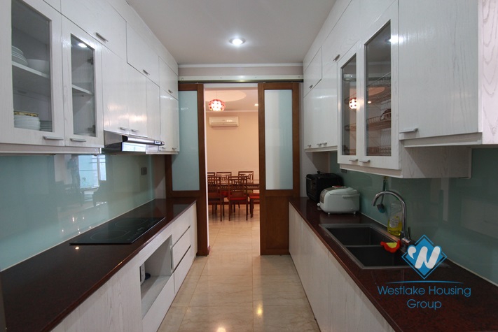 A beautiful and classic 3 bedroom apartment for rent in Ciputra L Tower