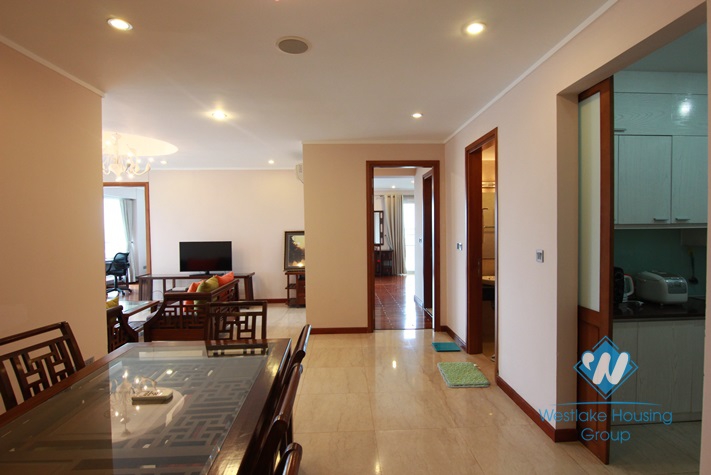 A beautiful and classic 3 bedroom apartment for rent in Ciputra L Tower