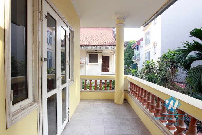 A nice house with big yard for rent in Tay ho, Ha noi