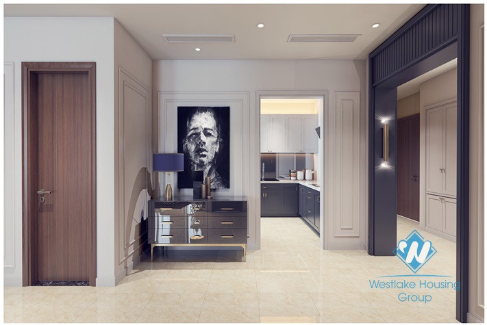 A superb and wonderful 3 bedroom apartment for rent in Ciputra Compound