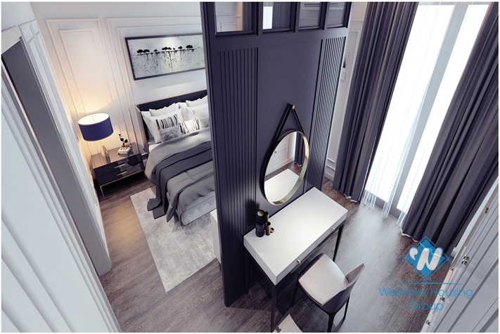 A superb and wonderful 3 bedroom apartment for rent in Ciputra Compound