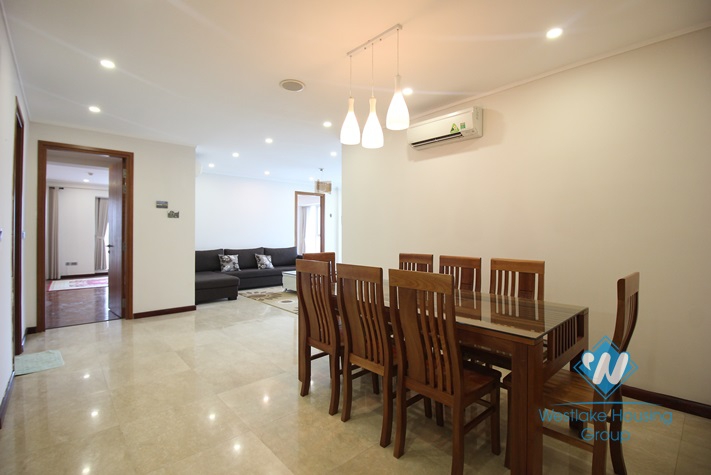 A beautiful and newly-finished 3 bedroom apartment for rent in Ciputra L Tower