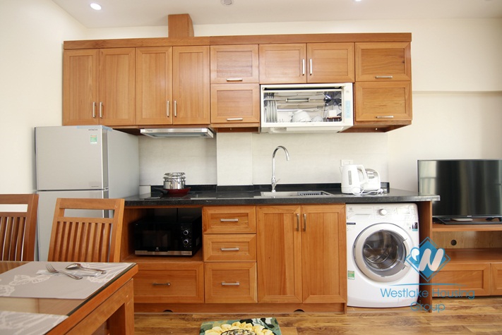 A nice and brand new 1 bedroom apartment for lease in Cau giay
