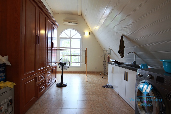 Upgraded house in good quality and 5 bedrooms for rent in Westlake Tay ho, Hanoi, Vietnam