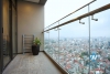 Brand new and luxurious 2 bedrooms apartment for rent in Sun Plaza, Thuy Khue, Ba Dinh, Ha Noi.