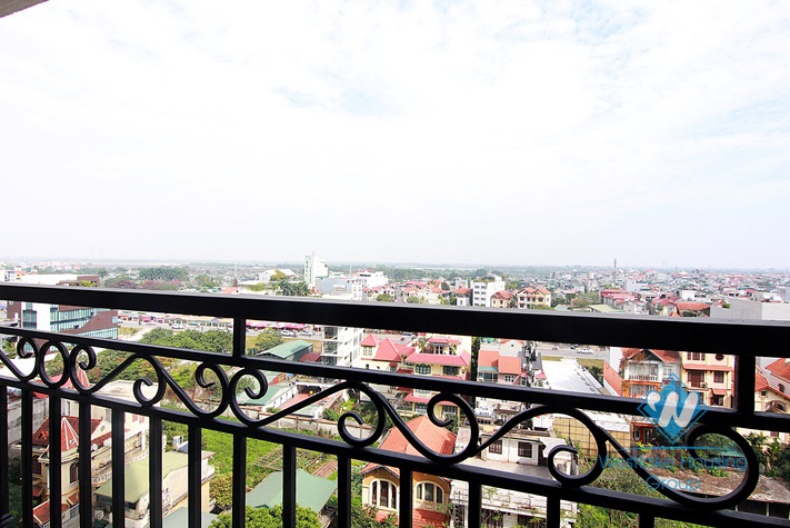 A royal apartment with morden 3 bedrooms for rent in D' Le Roi Soleil, Tay Ho area.