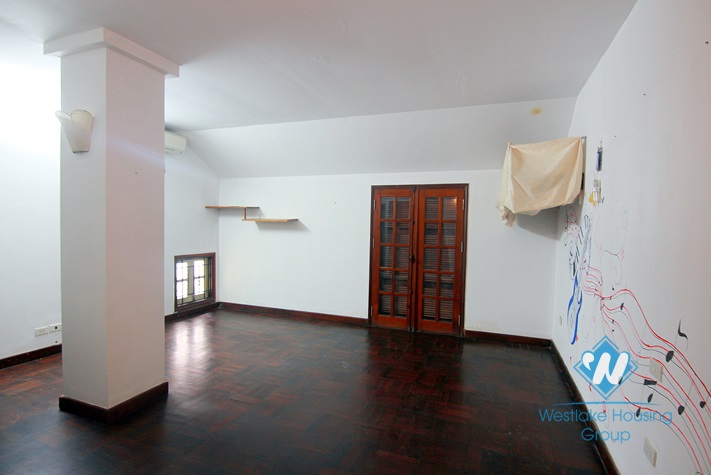 Nice house with a yard in To Ngoc Van, Tay Ho