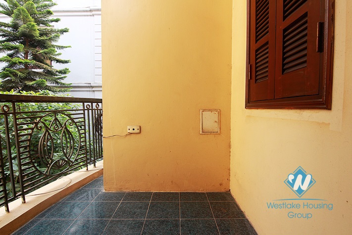 Three bedrooms house with big terrace for rent in Tay Ho area.
