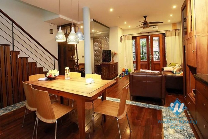 Cozy and lovely house with 3 bedrooms for rent in Dang Thai Mai area.