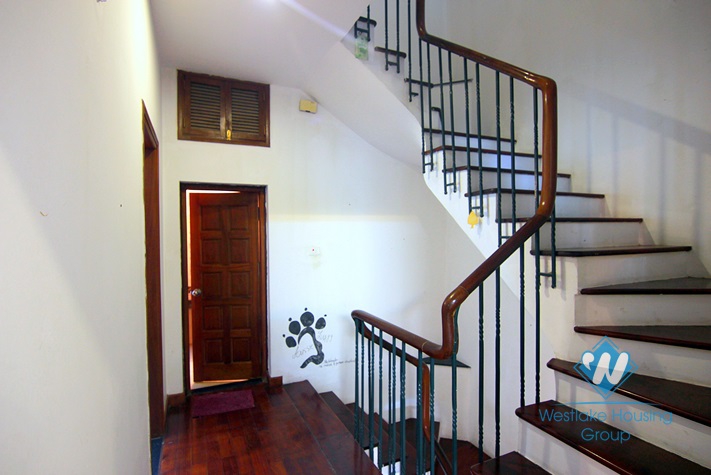 Nice house with a yard in To Ngoc Van, Tay Ho