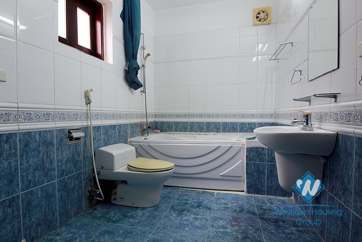 Three bedrooms house with big terrace for rent in Tay Ho area.