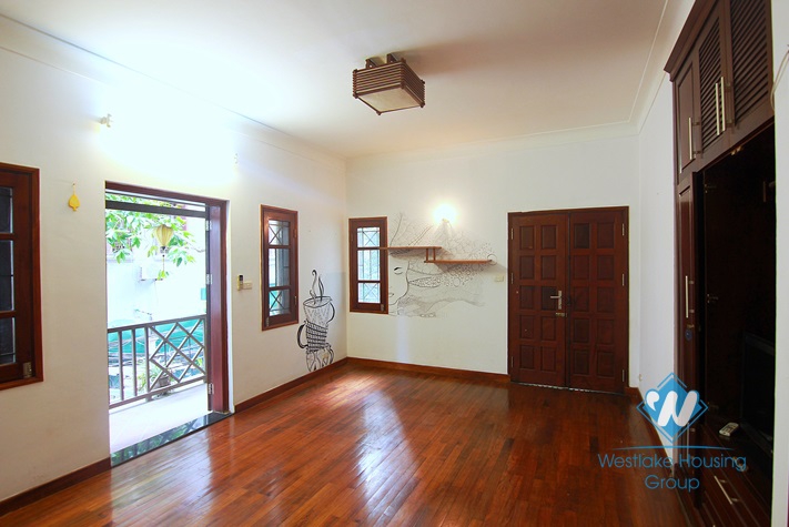 Nice house with a yard in To Ngoc Van, Tay Ho