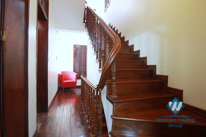 Three bedrooms house with big terrace for rent in Tay Ho area.