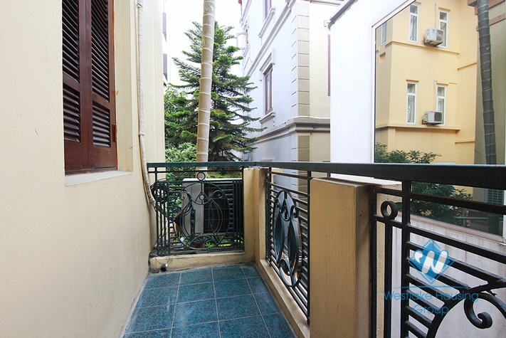 Three bedrooms house with big terrace for rent in Tay Ho area.