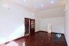 Unfurnished 4 bedrooms house with yard and garage for rent in Au Co st, Tay Ho area.