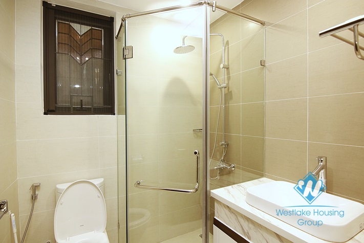 Morden and brand new 2 bedrooms apartment for rent in Van Ho 3, Hai Ba Trung, Ha Noi.