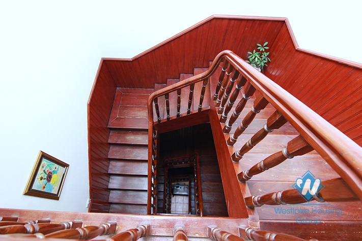 Upgraded house in good quality and 5 bedrooms for rent in Westlake Tay ho, Hanoi, Vietnam