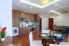 Bright and Morden 3 bedrooms apartment for rent close to Quang An street, Tay Ho district.