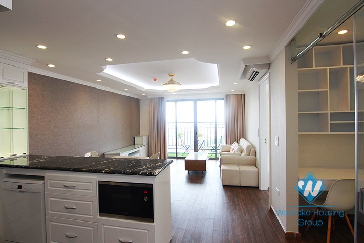 A dream apartment for rent in D' Le Roi Soleil building, Tay Ho area.