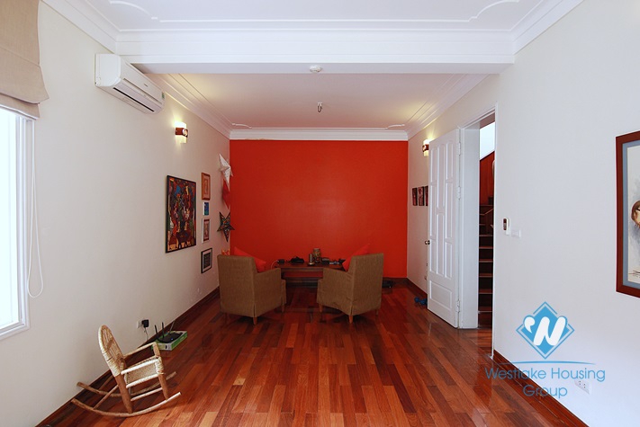 Upgraded house in good quality and 5 bedrooms for rent in Westlake Tay ho, Hanoi, Vietnam