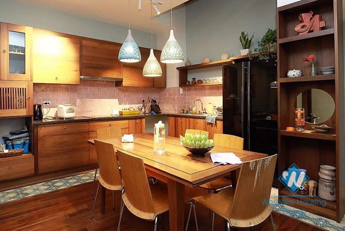 Cozy and lovely house with 3 bedrooms for rent in Dang Thai Mai area.