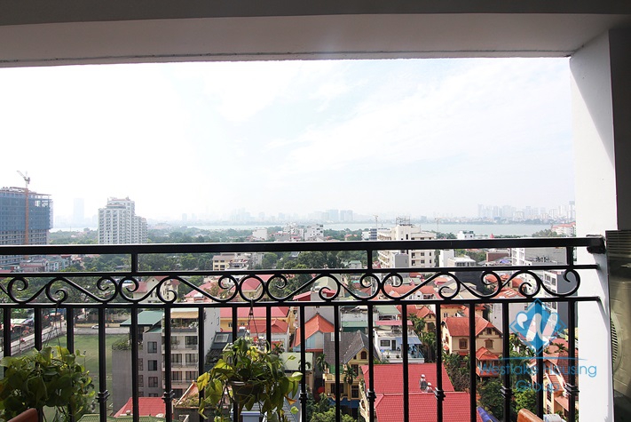 A dream apartment for rent in D' Le Roi Soleil building, Tay Ho area.