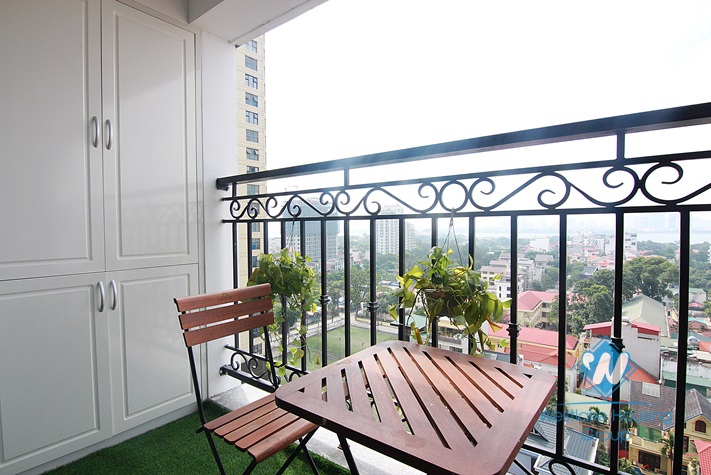 A dream apartment for rent in D' Le Roi Soleil building, Tay Ho area.