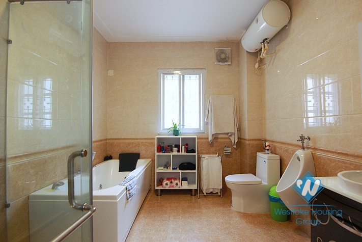 Upgraded house in good quality and 5 bedrooms for rent in Westlake Tay ho, Hanoi, Vietnam