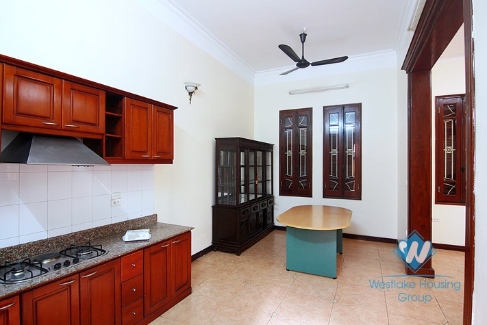 Three bedrooms house with big terrace for rent in Tay Ho area.
