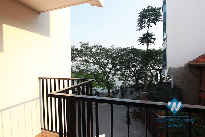 Bright and Morden 3 bedrooms apartment for rent close to Quang An street, Tay Ho district.