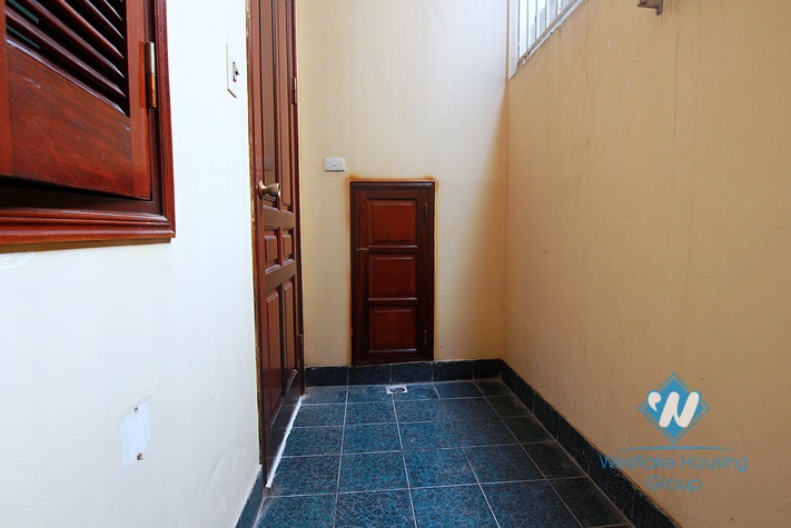 Three bedrooms house with big terrace for rent in Tay Ho area.