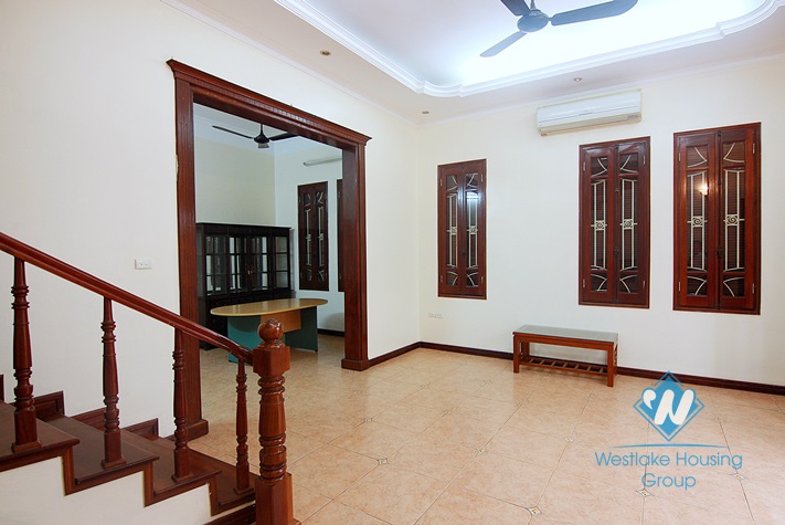 Three bedrooms house with big terrace for rent in Tay Ho area.