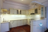 Unfurnished 4 bedrooms house with yard and garage for rent in Au Co st, Tay Ho area.