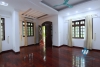 Unfurnished 4 bedrooms house with yard and garage for rent in Au Co st, Tay Ho area.