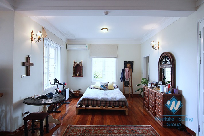 Upgraded house in good quality and 5 bedrooms for rent in Westlake Tay ho, Hanoi, Vietnam