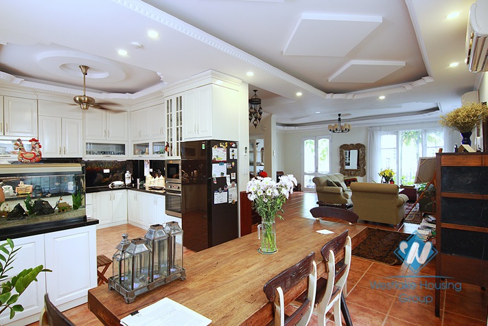 Upgraded house in good quality and 5 bedrooms for rent in Westlake Tay ho, Hanoi, Vietnam