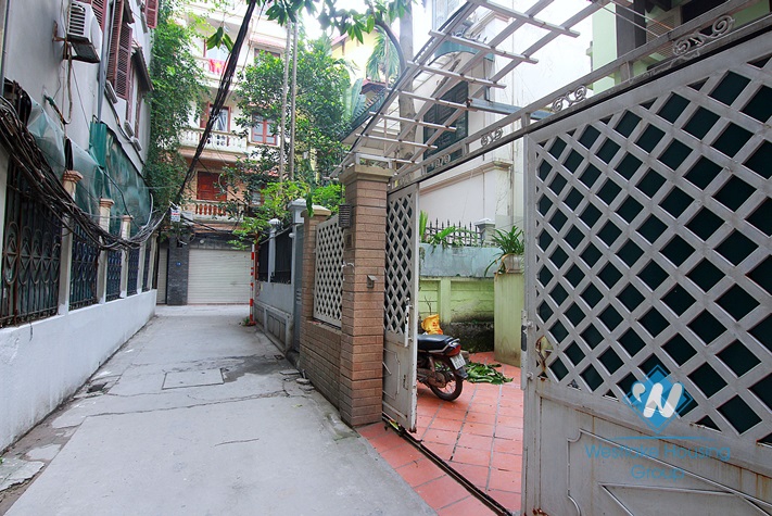Nice house with a yard in To Ngoc Van, Tay Ho