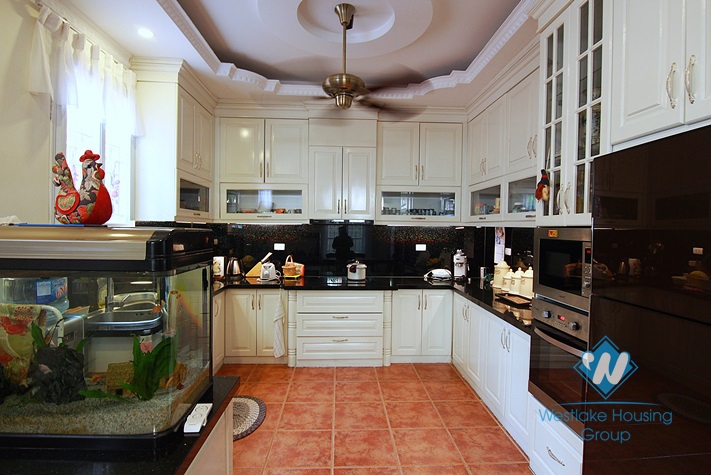 Upgraded house in good quality and 5 bedrooms for rent in Westlake Tay ho, Hanoi, Vietnam