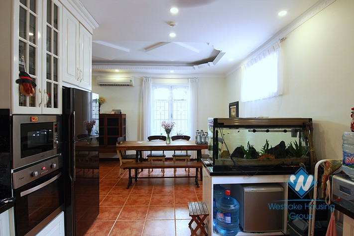 Upgraded house in good quality and 5 bedrooms for rent in Westlake Tay ho, Hanoi, Vietnam