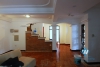 Unfurnished 4 bedrooms house with yard and garage for rent in Au Co st, Tay Ho area.