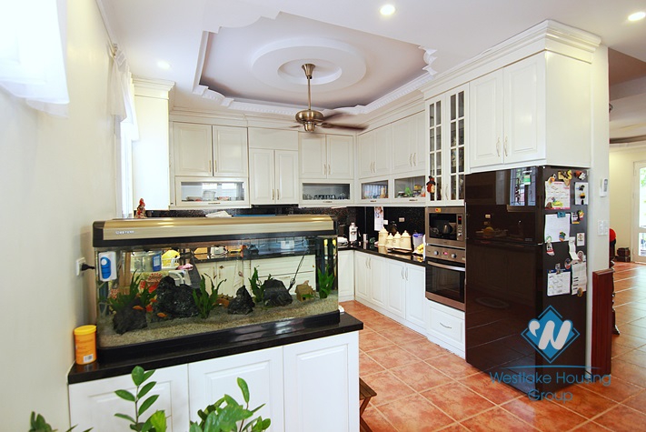 Upgraded house in good quality and 5 bedrooms for rent in Westlake Tay ho, Hanoi, Vietnam